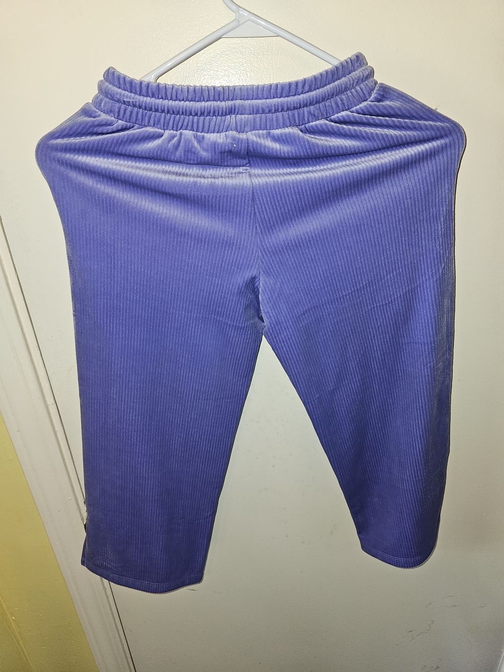 Xersion Kids Violet Ribbed Drawstring Jogger Ser - Picture 3 of 6
